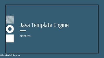 What is Java Template Engine JTE in Spring Boot?