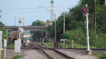Slideshow: Searchlight Signals & Rock Island Buildings at Chickasha, OK (May 18, 2023)