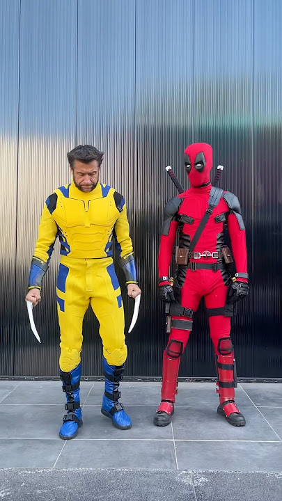 Deadpool and Wolverine Dance #deadpool3 #deadpool #wolverine #dance