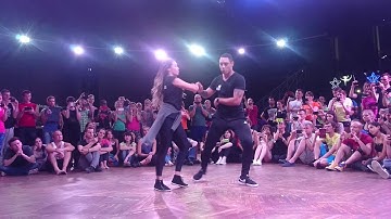 William&Paloma zouk demo, Kyiv 2018, Ukrainian Zouk Carnival