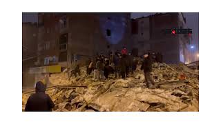 Kahramanmaraş'ın Pazarcık İlçesinde Meydana Gelen 7 4'lük Depremin Görüntüleri