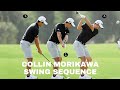 Collin Morikawa Iron and Driver Swing Sequence and Slowmotion