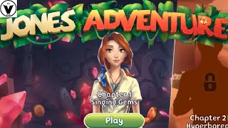 Jones Adventure Mahjong - Quest: Treasure Caves Gameplay Android/iOS screenshot 2