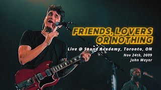진지한 가사에 그렇지 못한 존 메이어의 에티튜드 ㅋ😎  Friends, Lovers or Nothing _ John Mayer Live [ 초월번역 / 자막 / 가사 / 해석 ]
