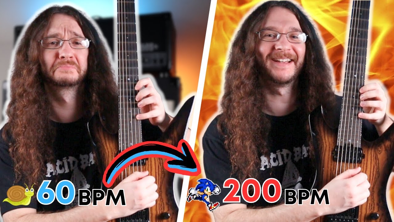 how-to-play-faster-on-guitar-one-simple-lick-youtube