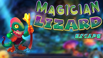 G4K Magician Lizard Escape Game Walkthrough
