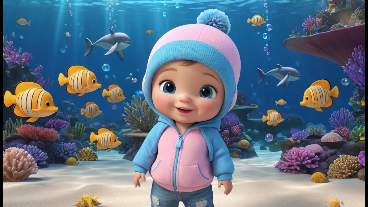 Ocean Whale Alphabet | Fun ABC Nursery Rhyme for Kids | Baby Learning Song