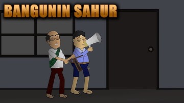 Bangunin Sahur? (Hindari Cara Ini) - Animasi Kartun Lucu - Warganet Life