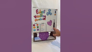vending machine tut #creative #diy #tutorial #fidget #cardboardvendingmachine #fidgettoys #kidcrafts