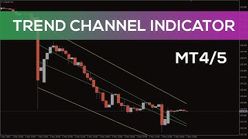 Trend Channel Indicator for MT4 and MT5 - BEST REVIEW