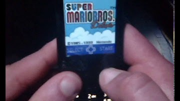 SUPER MARIO on NOKIA 8110 4G - KaiBoy: Game Boy Color Emulator for KAIOS DEVICES!