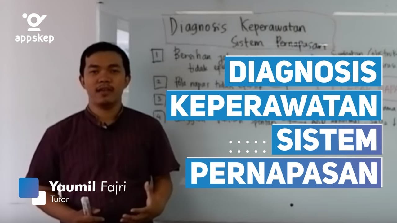 #Episode 1 Materi Pembelajaran : Diagnosis Keperawatan Sistem Pernapasan