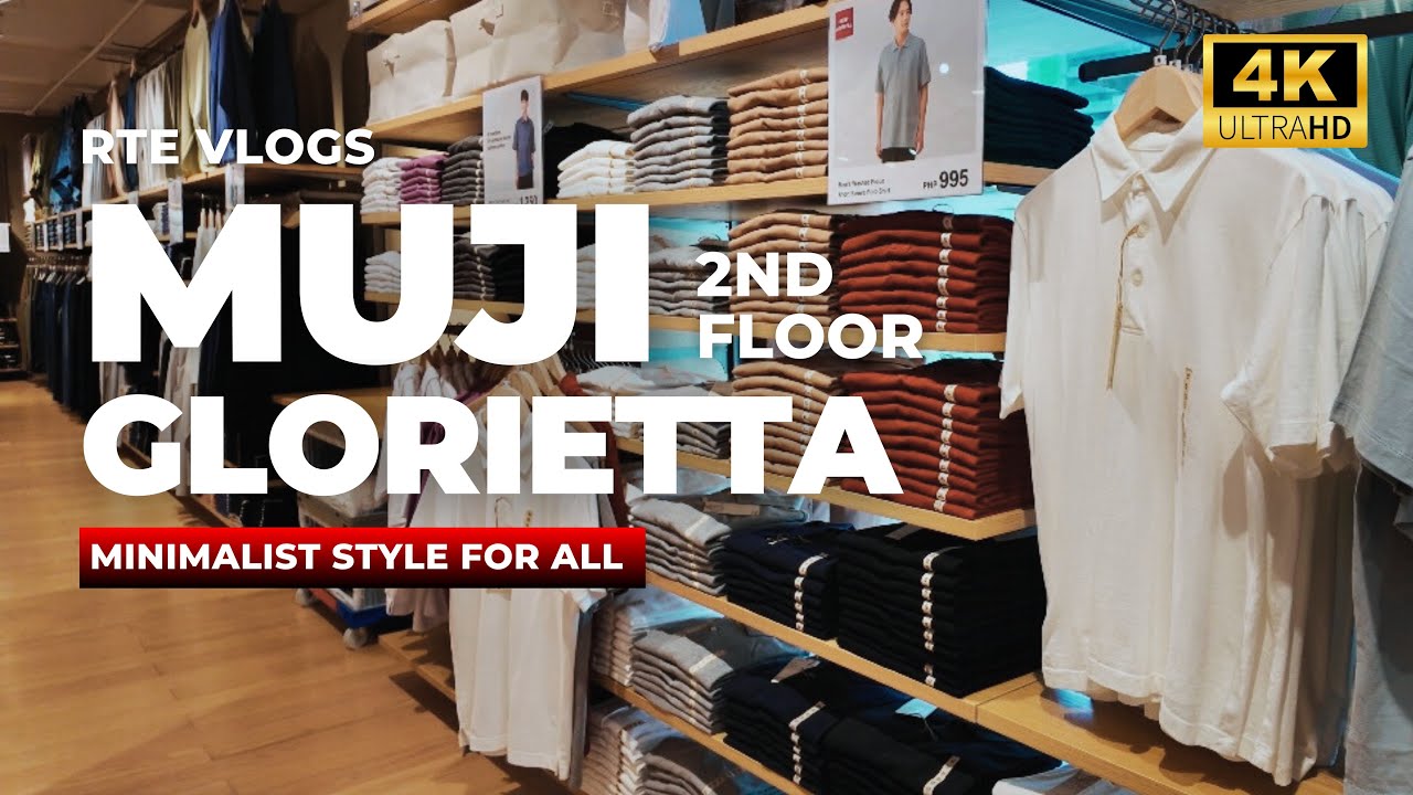 MUJI Flagship Store Glorietta – Second Floor Tour | Apparel, Travel Goods and MORE