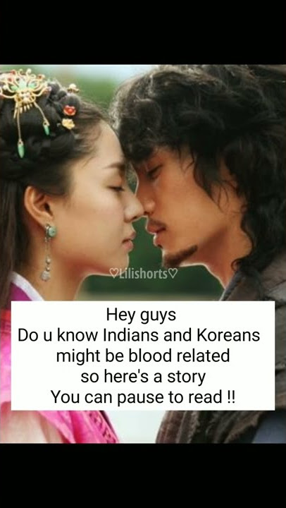 Indian Princess Suriratna and Korean King Kim suro 🇮🇳❤️🇰🇷 #shorts