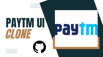 Paytm clone using #HTML and #css with Github code