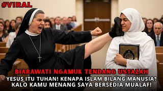 Download Lagu Jawaban Ustazah Tentang Yesus Bikin Semua Orang di Gereja Terdiam! MP3