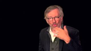 Bridge of Spies: Steven Spielberg on the Story \& Tom Newman | ScreenSlam