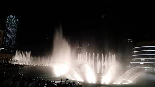 Dubai Water Fountain Show