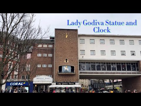 godiva-clock-and-lady-godiva-statue-in-coventry-town-centre-january