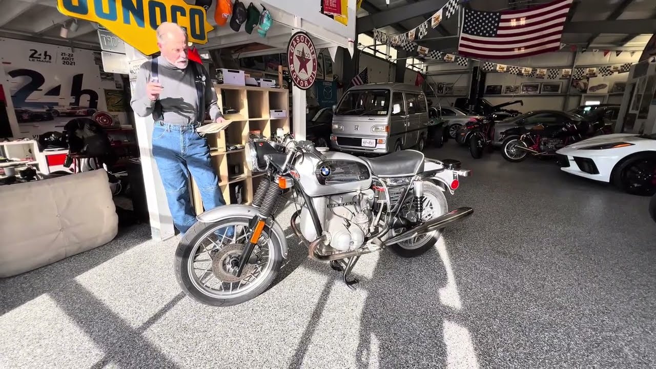 Крутой хромированный: потрясающий BMW R75/5 1972 года.