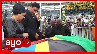 LIVE: VILIO NA SIMANZI CHATO, HAYATI RAIS MAGUFULI ANAAGWA VIWANJA VYA MAGUFULI