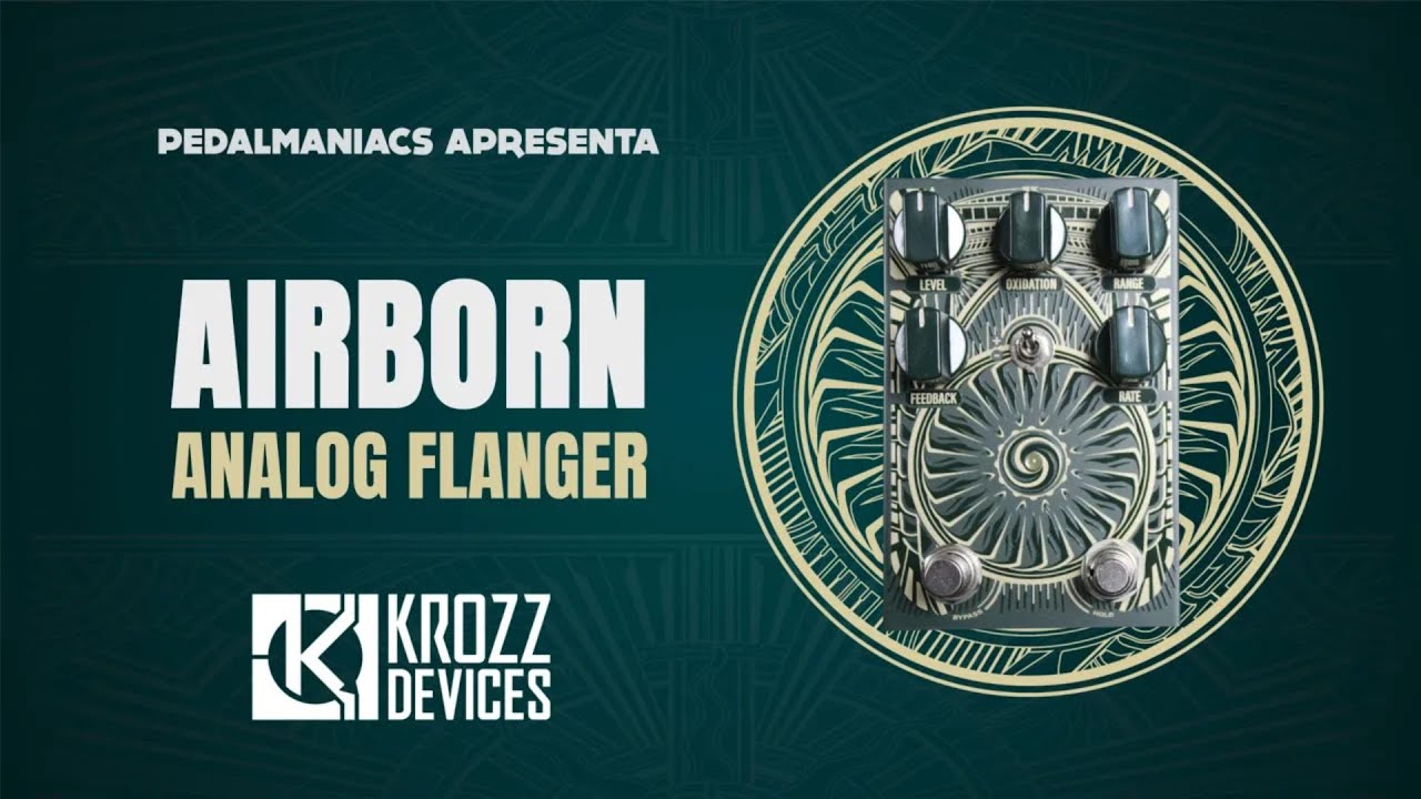 Airborn Analog Flanger da Krozz Devices Pedalmaniacs YouTube