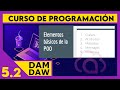 JAVA: Elementos básicos de la POO ☕ DAM - DAW