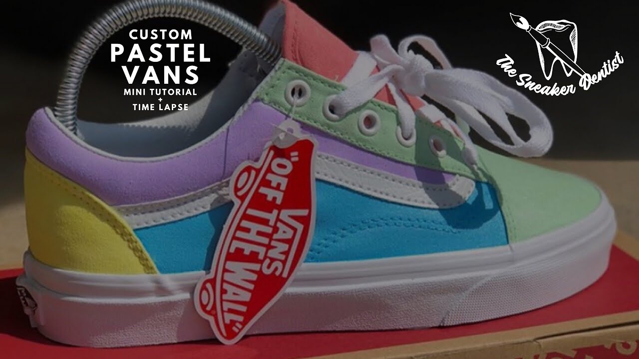 pastel vans