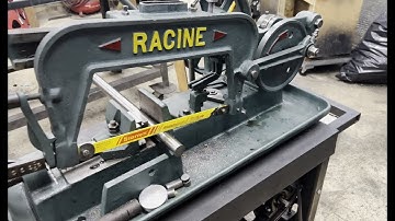 Racine Power Hacksaw Restoration