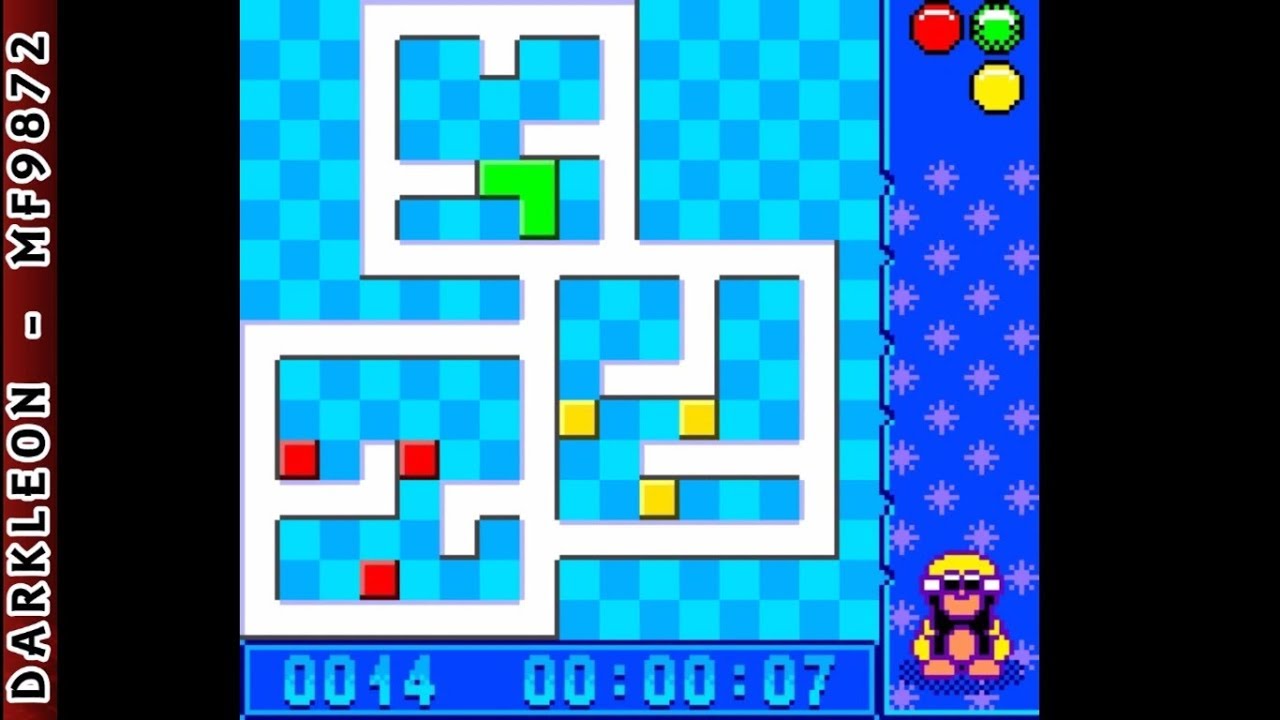 Game Boy Color - Denki Blocks! © 2001 Denki - Gameplay - YouTube