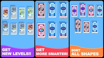 Money Stack Sort game Gameplay Video for Android