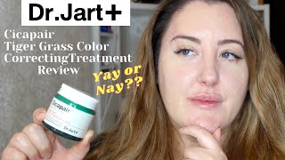 Dr. Jart + CICAPAIR Tiger Grass Color Correcting Treatment / How to Apply and  Review/ Melissa Welz