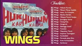 Wings - Hukum Karma Full Album 🎧 Wings Koleksi Lagu Terbaik 🎧 Lagu Slow Rock Malaysia 90an