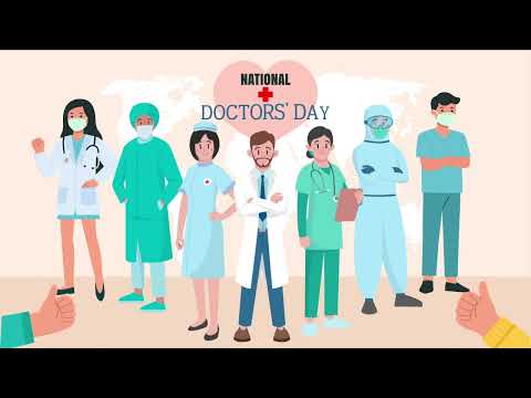 National Doctor's Day 2022 Wishes | WhatsApp Status | Motion Graphics Animation