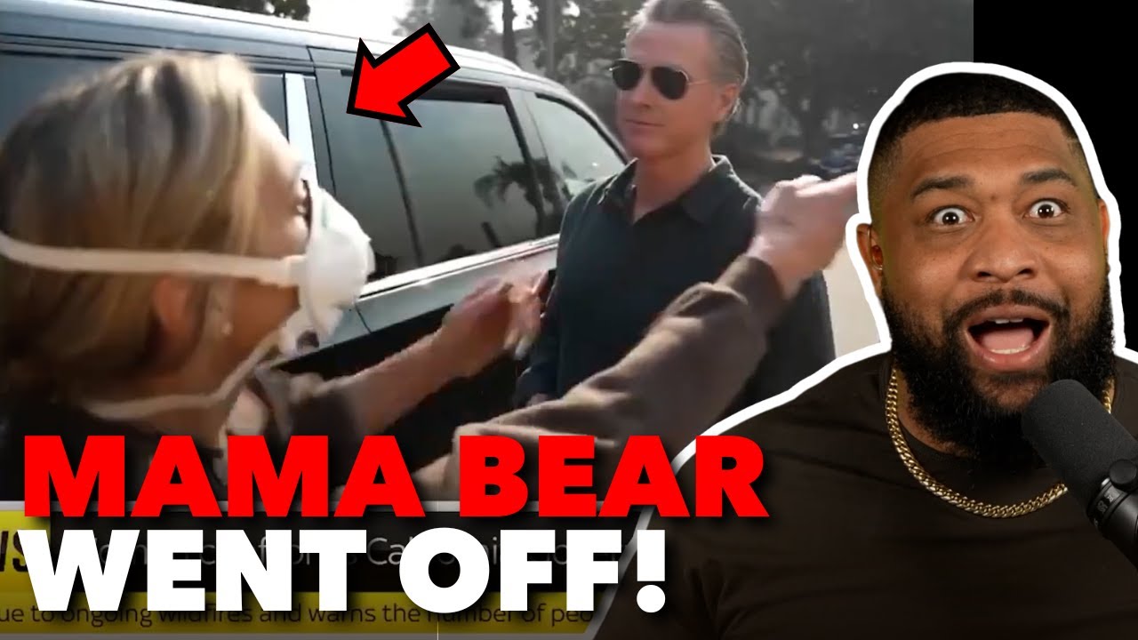 Mama Bear SCORCHES Gavin Newsom TO HIS FACE On HIS FAILURE During LA Wildfires