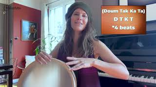 Download Lagu 🥁 Frame Drum Lesson: 18-Beat Rhythm “JOIE” (Beginner/Intermediate) | Marla Leigh  #framedrum MP3