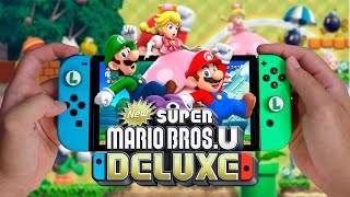 New Super Mario Bros U Deluxe - Nintendo Switch Oled Gameplay