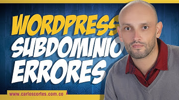 🚀 Wordpress subdominio. Redirección