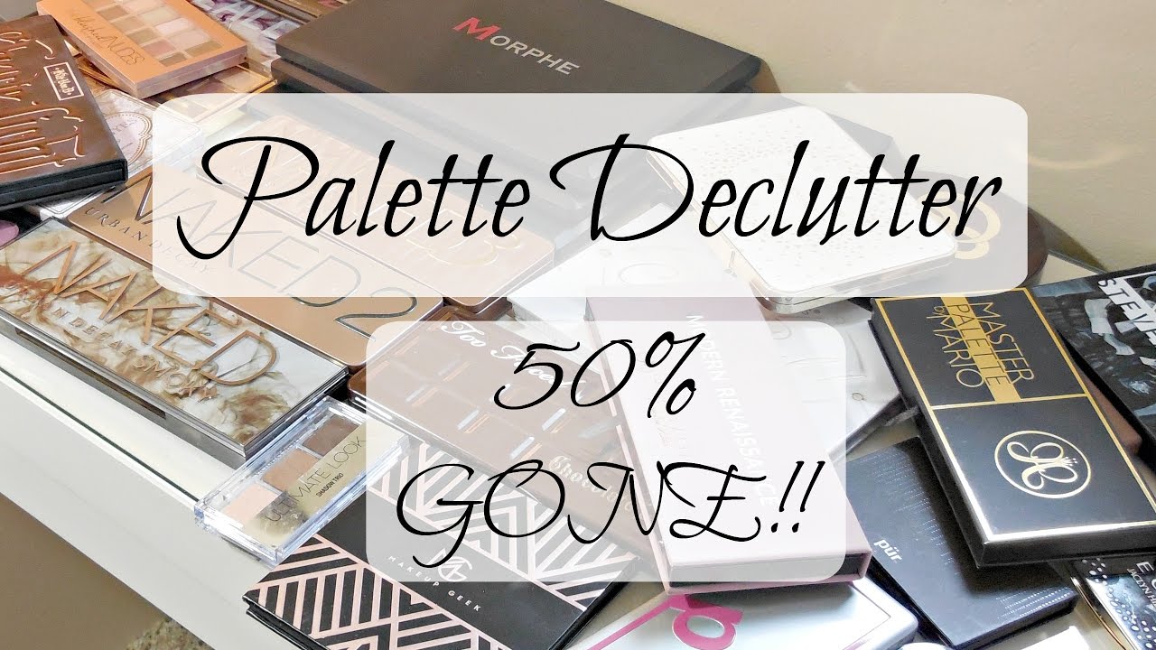*Massive* Palette Declutter!!!