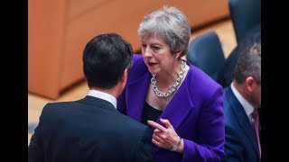 UK Prime Minister Theresa May addressed reporters following the Brussels EU summit.