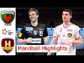 Fuchse berlin vs hbc nantes handball highlights  quarterfinals  ehf european league 2024