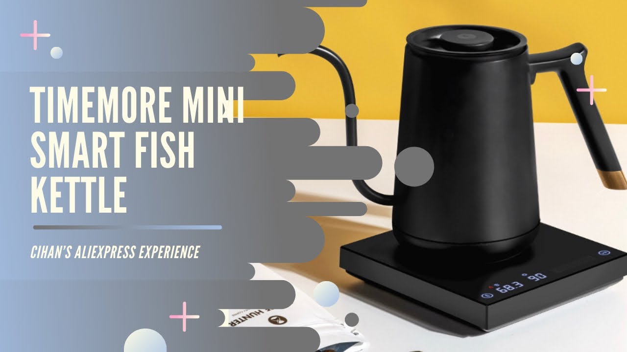 Timemore Mini Smart Fish Kahve Kettle / Coffee Kettle Unboixg and