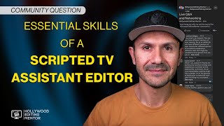 Essential Skills Of A Film Tv Assistant Editor