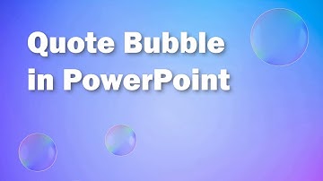 How to Create a Stunning Quote Bubble in PowerPoint