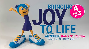 Multicolor 3D Printing – Bringing Joy to Life with ANYCUBIC Kobra S1 Combo