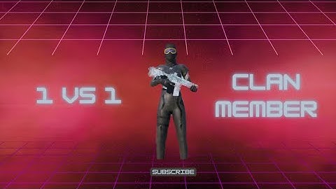 1v1 with clan member🔥❤️