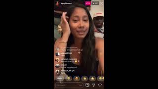 Apryl Jones Ig Live Drunk Friend Pt 1