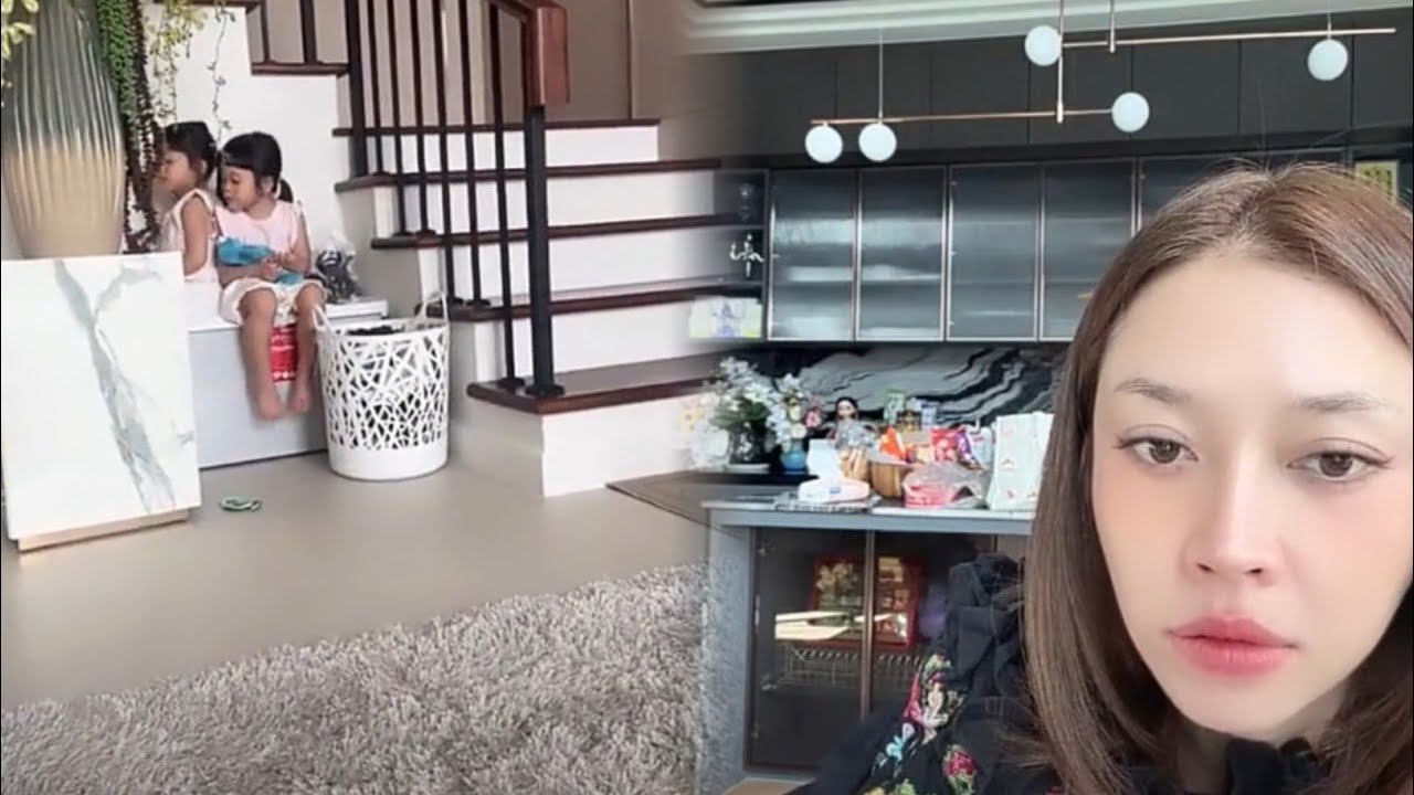 แม่แอนสั่งให้ลูกสาว น้องเพชรน้องพลอยอยากกินชานม 