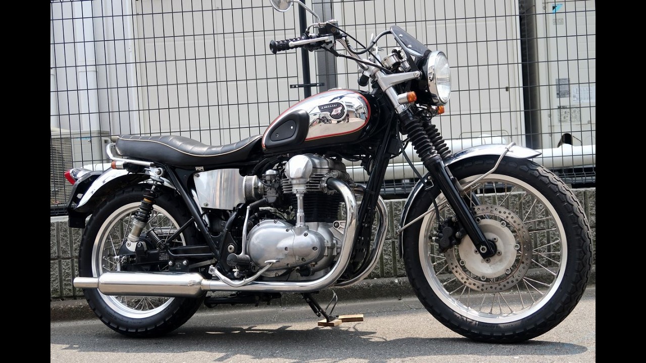 KAWASAKI W650 ｱｰﾙｽﾞｷﾞｱ・ﾜｲﾊﾞﾝ・ｸﾗｼｯｸ// OHLINS - YouTube