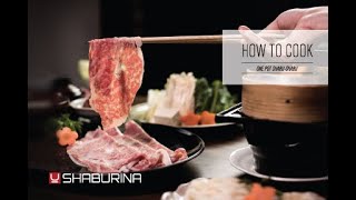 Shaburina's One pot SHABU-SHABU Homecook Set